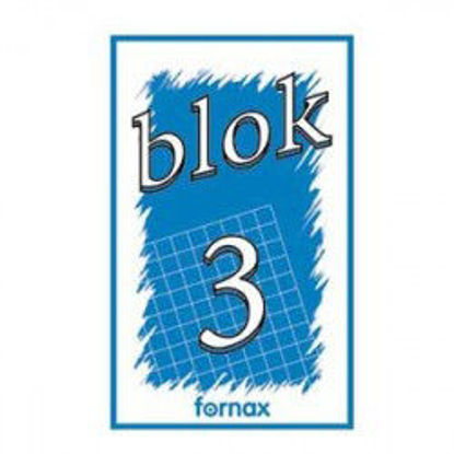 Picture of Blok za bilješke br.3 80x130mm 50L Fornax