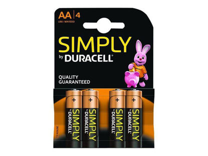 Picture of Baterije Duracell AA Simply B4 Baterija  Alkalna