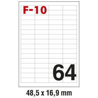 Slika Etikete ILK 48,5x16,9mm pk100L Fornax F-10