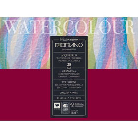 Prikažite detalje za Blok Fabriano watercolor gf 24x32 200g 20L 72612432 Slika Blok Fabriano watercolor gf 24x32 200g 20L 72612432