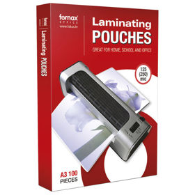 Prikažite detalje za Folija za plastificiranje 125my A3 sjajna pk100 Fornax Slika Folija za plastificiranje 125my A3 sjajna pk100 Fornax