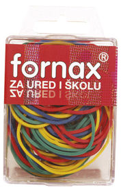 Prikažite detalje za Vezica gumena sortirane veličine 20g Fornax BC-32 sortirano blister Slika Vezica gumena sortirane veličine 20g Fornax BC-32 sortirano blister