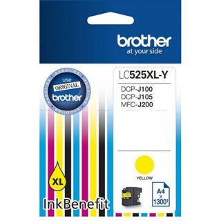 Slika Tinta Brother LC525XLY yellow 1.3k