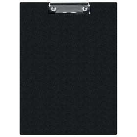 Prikažite detalje za Ploča klip s preklopom+kvačica A4 pp Donau crna Slika Ploča klip s preklopom+kvačica A4 pp Donau crna