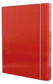 Prikažite detalje za Mapa s gumicom hrbat-30mm A4 karton Fornax crvena Slika Mapa s gumicom hrbat-30mm A4 karton Fornax crvena