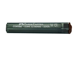 Prikažite detalje za Mine 0,5mm 2H polymer 1tuba Faber Castell Slika Mine 0,5mm 2H polymer 1tuba Faber Castell