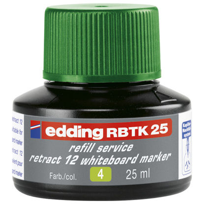 Slika Tinta za marker (za bijelu ploču) 25ml Edding BTK25 zelena