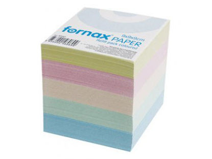 Picture of Papir za kocku 9x9x9cm Fornax pastelne boje