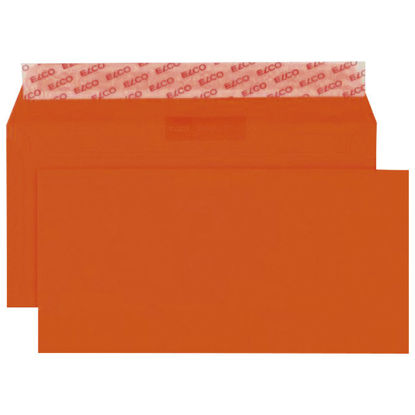 Slika Kuverte u boji 11x23cm strip Elco narančaste
