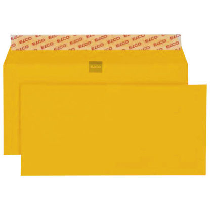 Slika Kuverte u boji 11x23cm strip Elco žute