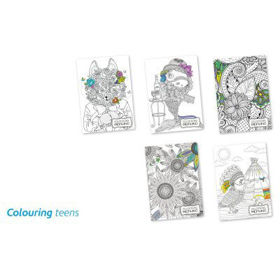 Prikažite detalje za Bilježnica Fabriano A4 80g 40L kocke colouring teens bez margina 65600409 Slika Bilježnica Fabriano A4 80g 40L kocke colouring teens bez margina 65600409