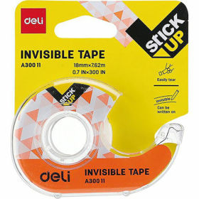 Prikažite detalje za Deli Selotejp 18mm*33mm  Invisi Slika Deli Selotejp 18mm*33mm  Invisi