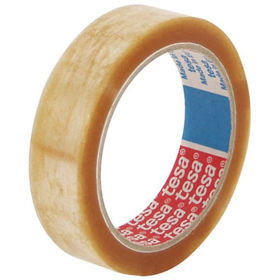 Prikažite detalje za Traka ljepljiva 25mm/66m solvent Tesa  prozirna Slika Traka ljepljiva 25mm/66m solvent Tesa  prozirna