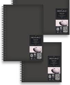 Prikažite detalje za Blok Fabriano sketchbook vodoravni A5 110g 80L 28014660 Slika Blok Fabriano sketchbook vodoravni A5 110g 80L 28014660