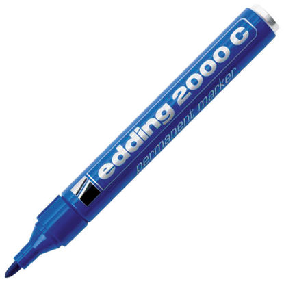 Slika Marker permanentni 1,5-3mm okrugli vrh Edding 2000C plavi