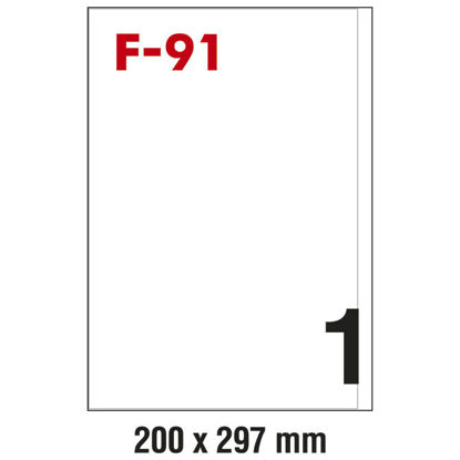 Slika Etikete ILK 200x297mm pk100L Fornax F-91