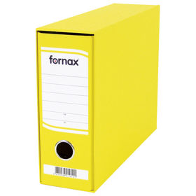 Prikažite detalje za Registrator A5 široki u kutiji Fornax žuti Slika Registrator A5 široki u kutiji Fornax žuti