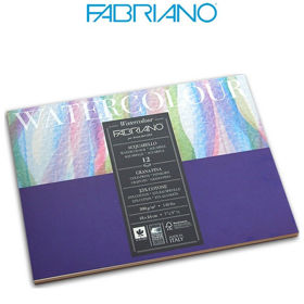 Prikažite detalje za Blok Fabriano watercolor gf 24x32 300g 12L 17312432 Slika Blok Fabriano watercolor gf 24x32 300g 12L 17312432