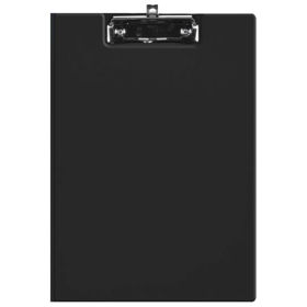 Prikažite detalje za Ploča klip s preklopom+kvačica A4 kartonski pp Fornax crna Slika Ploča klip s preklopom+kvačica A4 kartonski pp Fornax crna