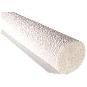 Prikažite detalje za Papir krep 180g 50x250cm Cartotecnica Rossi 600 bijeli Slika Papir krep 180g 50x250cm Cartotecnica Rossi 600 bijeli