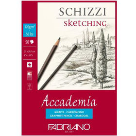 Prikažite detalje za Blok Fabriano accademia A4 120g 50L 41122129 Slika Blok Fabriano accademia A4 120g 50L 41122129