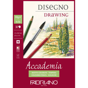 Prikažite detalje za Blok Fabriano accademia A5 200g 30L 41201421 Slika Blok Fabriano accademia A5 200g 30L 41201421