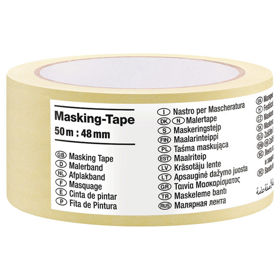 Prikažite detalje za Traka ljepljiva krep 48mm/50m Universal budget Tesa Slika Traka ljepljiva krep 48mm/50m Universal budget Tesa