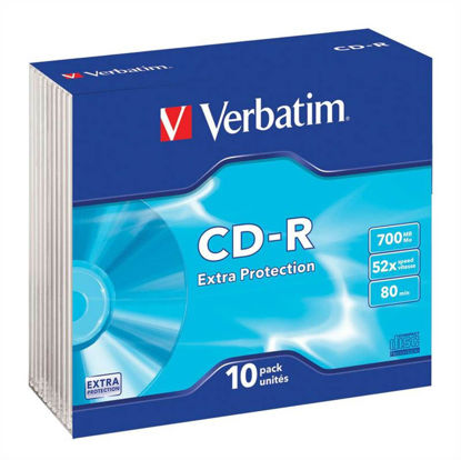 Picture of CD-R Verbatim #43415 700MB 52x sc10