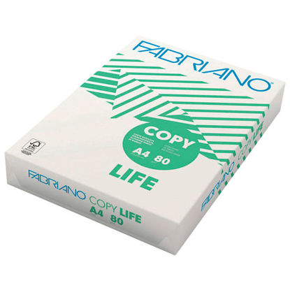 Slika Papir ILK Copy Life A4 80g reciklirani pk500 Fabriano