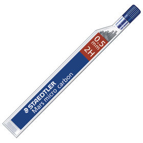 Prikažite detalje za Mine 0,5mm 2H 1tuba Mars micro carbon Staedtler Slika Mine 0,5mm 2H 1tuba Mars micro carbon Staedtler