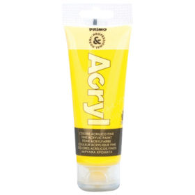 Prikažite detalje za Boja Akrilna 75Ml PVC Tuba Cmp Žuta Slika Boja Akrilna 75Ml PVC Tuba Cmp Žuta