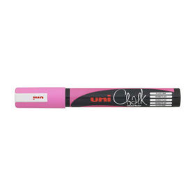 Prikažite detalje za Marker Uni pwe-5m kreda fl.rozi Slika Marker Uni pwe-5m kreda fl.rozi