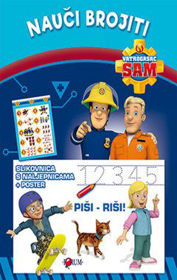 Prikažite detalje za Vatrogasac Sam: Nauči brojiti Slika Vatrogasac Sam: Nauči brojiti