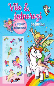 Prikažite detalje za Bojanka Vile & jednorozi Slika Bojanka Vile & jednorozi