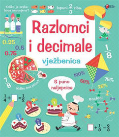 Prikažite detalje za Vježbenica Razlomci i Decimale Slika Vježbenica Razlomci i Decimale