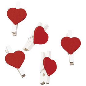 Prikažite detalje za Kvačice drvene Srce 2,5cm pk12 Knorr Prandell Slika Kvačice drvene Srce 2,5cm pk12 Knorr Prandell