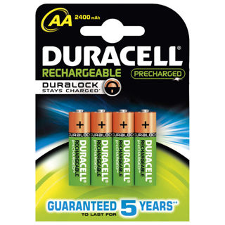 Picture of Baterija za punjenje 1,2V AA pk4 Duracell HR6 blister