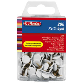 Prikažite detalje za Čavlići bijeli puni pk200 Herlitz 8770158 blister Slika Čavlići bijeli puni pk200 Herlitz 8770158 blister