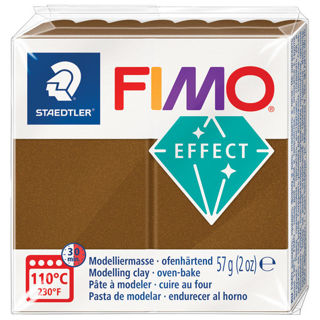 Slika Masa za modeliranje 57g Fimo Effect Metallic Staedtler 8010-71 metalik brončana