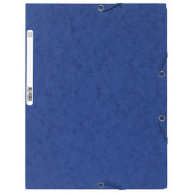 Prikažite detalje za Fascikl klapa s gumicom chartreuse A4 Exacompta plavi Slika Fascikl klapa s gumicom chartreuse A4 Exacompta plavi