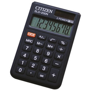 Slika Kalkulator komercijalni 8mjesta Citizen SLD-200NR crni