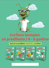 Prikažite detalje za Cvrčkov komplet za predškolu 4-6 Slika Cvrčkov komplet za predškolu 4-6