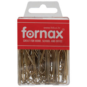 Prikažite detalje za Spajalice ručne mesing br.5 Fornax BC-40 blister Slika Spajalice ručne mesing br.5 Fornax BC-40 blister