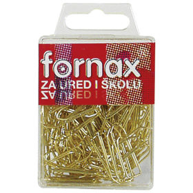 Prikažite detalje za Spajalice ručne mesing br.2 Fornax BC-37 blister Slika Spajalice ručne mesing br.2 Fornax BC-37 blister