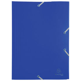Prikažite detalje za Fascikl klapa s gumicom pp A4 Exacompta 55902E plavi ~ 30 Slika Fascikl klapa s gumicom pp A4 Exacompta 55902E plavi ~ 30