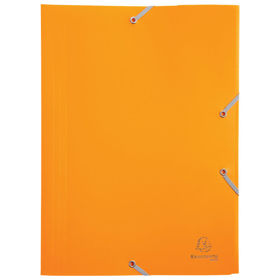 Prikažite detalje za Fascikl klapa s gumicom pp A4 Exacompta 55909E narančasto-žuti Slika Fascikl klapa s gumicom pp A4 Exacompta 55909E narančasto-žuti
