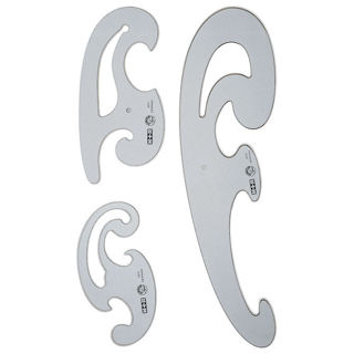 Picture of Krivuljar pk3 Mobius 70830030 prozirno plavi blister