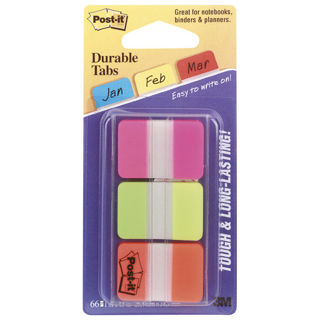 Picture of Zastavica 25,4x38 mm 3bojex22L super čvrste Post-it 3M.686-PGO blister
