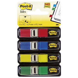 Picture of Zastavica 11,9x43,2 mm 4bojex35L Post-it 3M.683-4 blister
