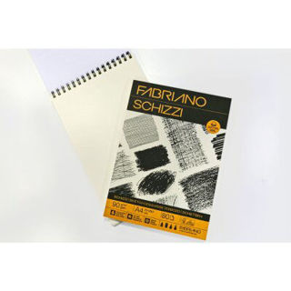Slika Blok Fabriano schizzi 29,7x42 (A3) 90g 80L spiralni top side 19100715